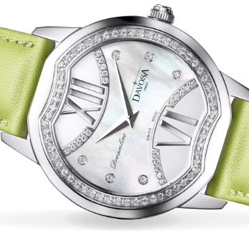 Dreamline II Quartz Swiss-Made Silver Green Ladies Watch 16755975 Ladies Davosa USA Official Distributor. Prices are Final. Tax & duties included.
