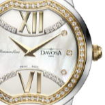 Dreamline II Quartz Swiss-Made White Mother Of Pearl Ladies Watch 16756085 Ladies Davosa USA Official Distributor. Prices are Final. Tax & duties included.