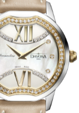 Dreamline II Quartz Swiss-Made White Mother Of Pearl Ladies Watch 16756085 Ladies Davosa USA Official Distributor. Prices are Final. Tax & duties included.