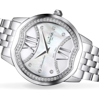 Dreamline II Quartz Swiss-Made Silver Ladies Watch 16857615 Ladies Davosa USA Official Distributor. Prices are Final. Tax & duties included.