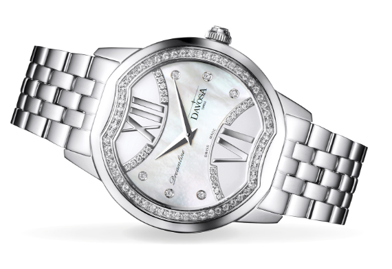 Dreamline II Quartz Swiss-Made Silver Ladies Watch 16857615 Ladies Davosa USA Official Distributor. Prices are Final. Tax & duties included.