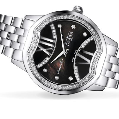 Dreamline II Quartz Swiss-Made Black Diamond Ladies Watch 16857655 Ladies Davosa USA Official Distributor. Prices are Final. Tax & duties included.
