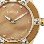 Irisea Quartz Swiss-Made Brown Brown Ladies Watch 16756885 Ladies Davosa USA Official Distributor. Prices are Final. Tax & duties included.