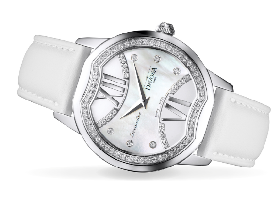 Dreamline II Quartz Swiss-Made Silver Gray Ladies Watch 16755925 Ladies Davosa USA Official Distributor. Prices are Final. Tax & duties included.