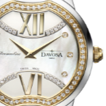 Dreamline II Quartz Swiss-Made Silver Gold-Tone Ladies Watch 16857715 Ladies Davosa USA Official Distributor. Prices are Final. Tax & duties included.