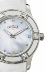 Irisea Quartz Swiss-Made Pearlescent White Ladies Watch 16756715 Ladies Davosa USA Official Distributor. Prices are Final. Tax & duties included.