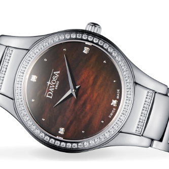 Lunastar Quartz Swiss-Made Silver Ladies Watch 16857365 Ladies Davosa USA Official Distributor. Prices are Final. Tax & duties included.