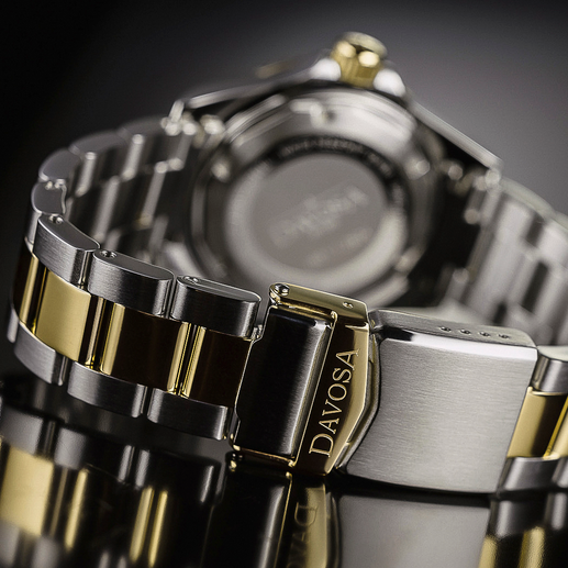 Ternos Medium Automatic Swiss-Made White Gold Diver Watch 16619720 Diver Davosa USA Official Distributor. Prices are Final. Tax & duties included.