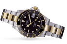 Ternos Medium Automatic 200m Swiss-Made Black Gold Men's Diver Watch 16619750 Diver Davosa USA Official Distributor. Prices are Final. Tax & duties included.