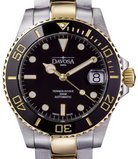 Ternos Medium Automatic 200m Swiss-Made Black Gold Men's Diver Watch 16619750 Diver Davosa USA Official Distributor. Prices are Final. Tax & duties included.