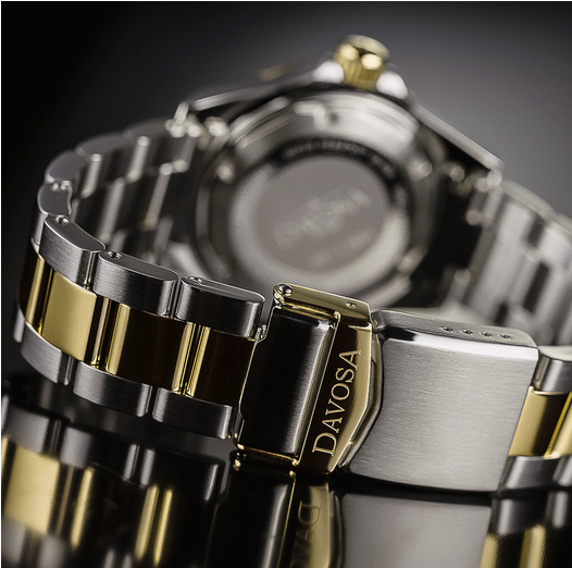 Ternos Medium Automatic 200m Swiss-Made Black Gold Men's Diver Watch 16619750 Diver Davosa USA Official Distributor. Prices are Final. Tax & duties included.