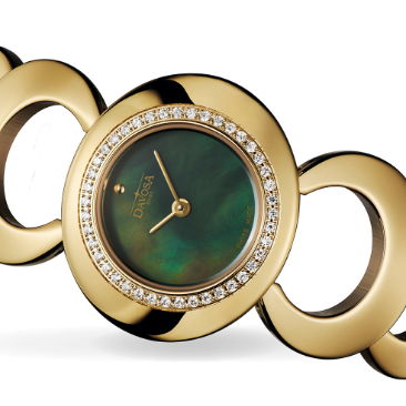 Vintage 60s Quartz Gold-Tone Black Executive Watch 16857170 Executive Davosa USA Official Distributor. Prices are Final. Tax & duties included.