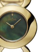Vintage 60s Quartz Gold-Tone Black Ladies Watch 16857175 Ladies Davosa USA Official Distributor. Prices are Final. Tax & duties included.