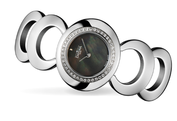 Vintage 60s Quartz Silver Black Executive Watch 16857050 Executive Davosa USA Official Distributor. Prices are Final. Tax & duties included.