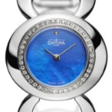 Vintage 60s Quartz Blue Ladies Watch 16857040 Ladies Davosa USA Official Distributor. Prices are Final. Tax & duties included. 30mm Blue Metal