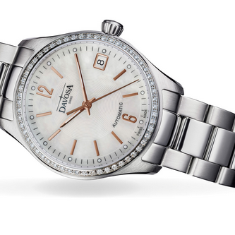 Newton Automatic Swiss-Made Rose Gold White Ladies Watch 16619315 Ladies Davosa USA Official Distributor. Prices are Final. Tax & duties included.