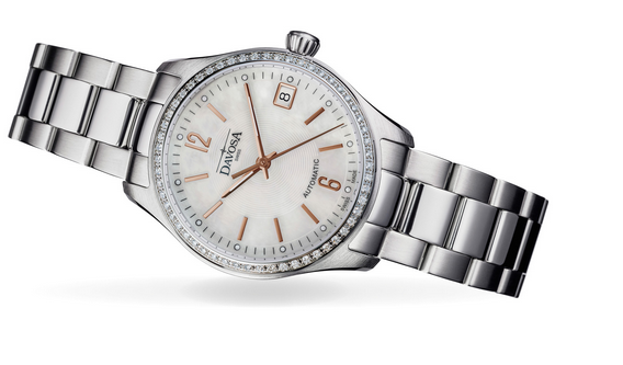 Newton Automatic Swiss-Made Rose Gold White Ladies Watch 16619315 Ladies Davosa USA Official Distributor. Prices are Final. Tax & duties included.
