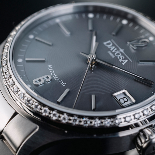 Newton Automatic Swiss-Made Rose Gold White Ladies Watch 16619315 Ladies Davosa USA Official Distributor. Prices are Final. Tax & duties included.