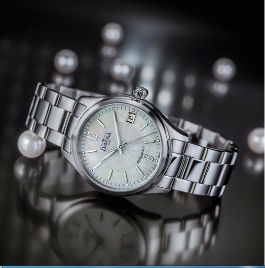 Newton Automatic Swiss-Made Grey Mother of Pearl Ladies Watch 16619255 Ladies Davosa USA Official Distributor. Prices are Final. Tax & duties included.