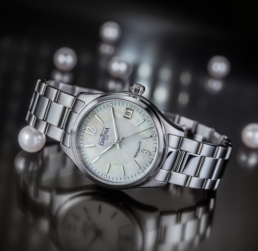 Newton Automatic Swiss-Made White Bronze Tone Ladies Watch 16619215 Ladies Davosa USA Official Distributor. Prices are Final. Tax & duties included.