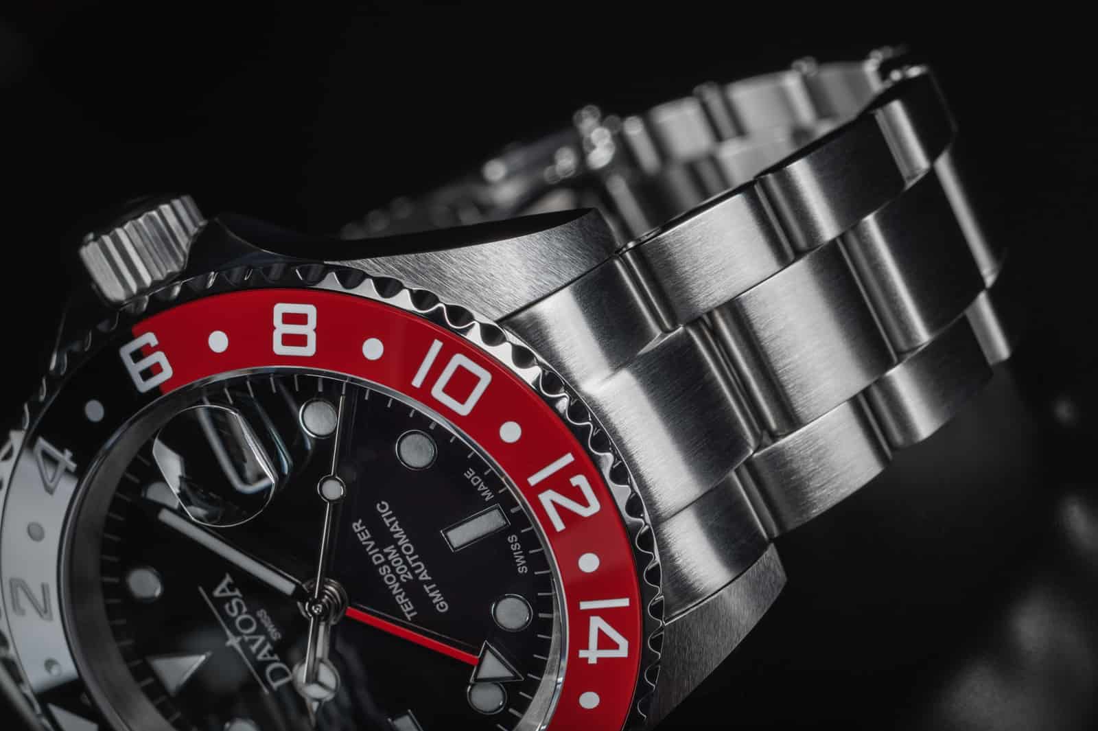 Ternos Ceramic Automatic GMT Black Red Diving Watch 16159090 GMT Davosa USA Official Distributor. Prices are Final. Tax & duties included.