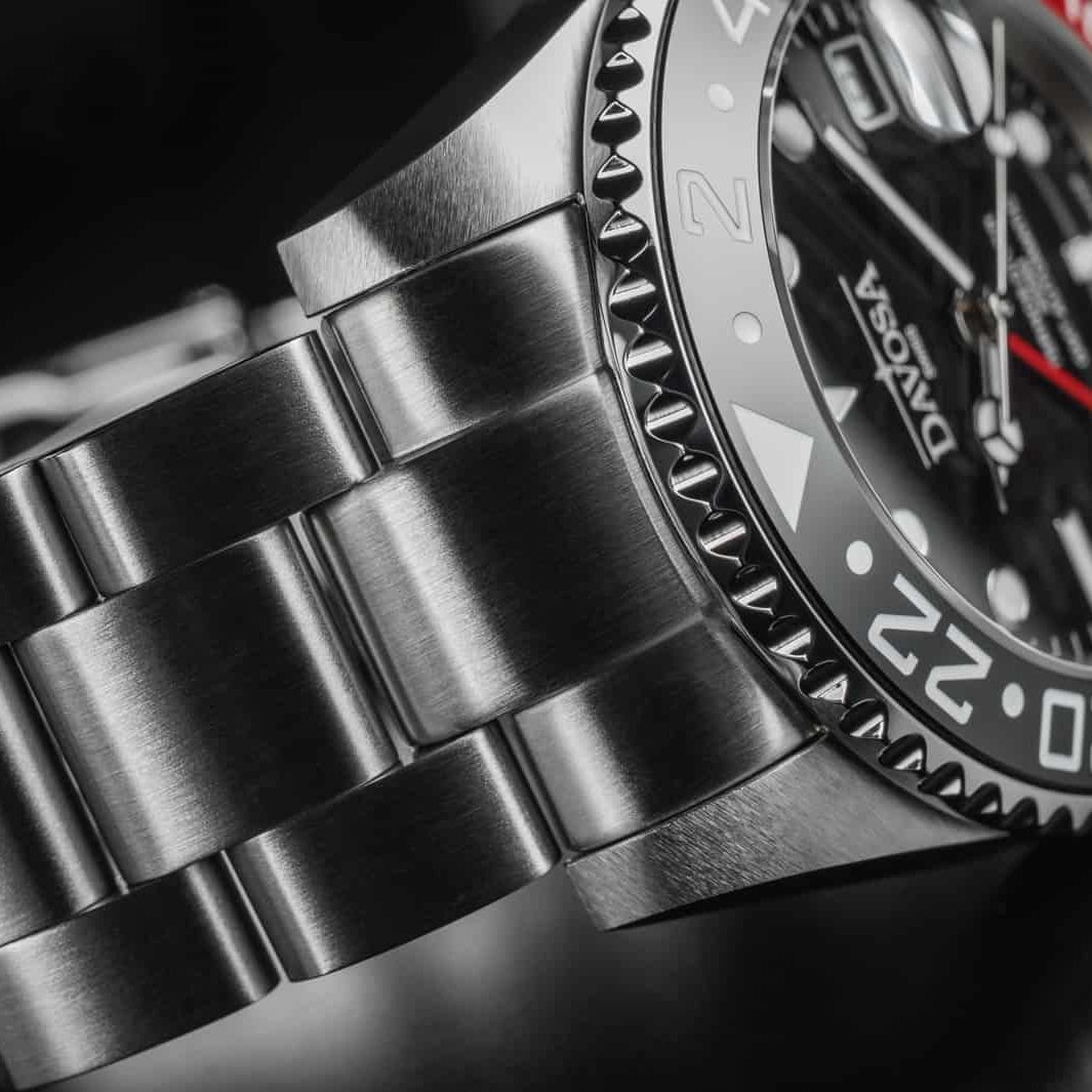 Ternos Ceramic Automatic GMT Black Red Diving Watch 16159090 GMT Davosa USA Official Distributor. Prices are Final. Tax & duties included.