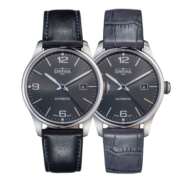 Gentleman Automatic 40mm Grey Executive Watch 16156694 Executive Davosa USA Official Distributor. Prices are Final. Tax & duties included.
