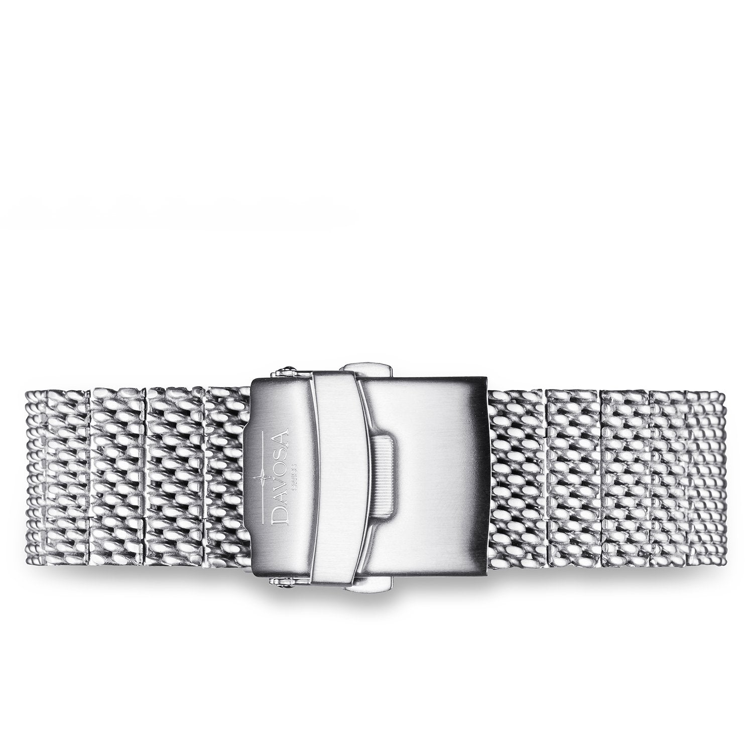 Davosa Swiss Original Milanaise (Mesh) Bracelet 22mm 169.520.10 bracelet Davosa USA Official Distributor. Prices are Final. Tax & duties included. 22mm Silver Stainless steel