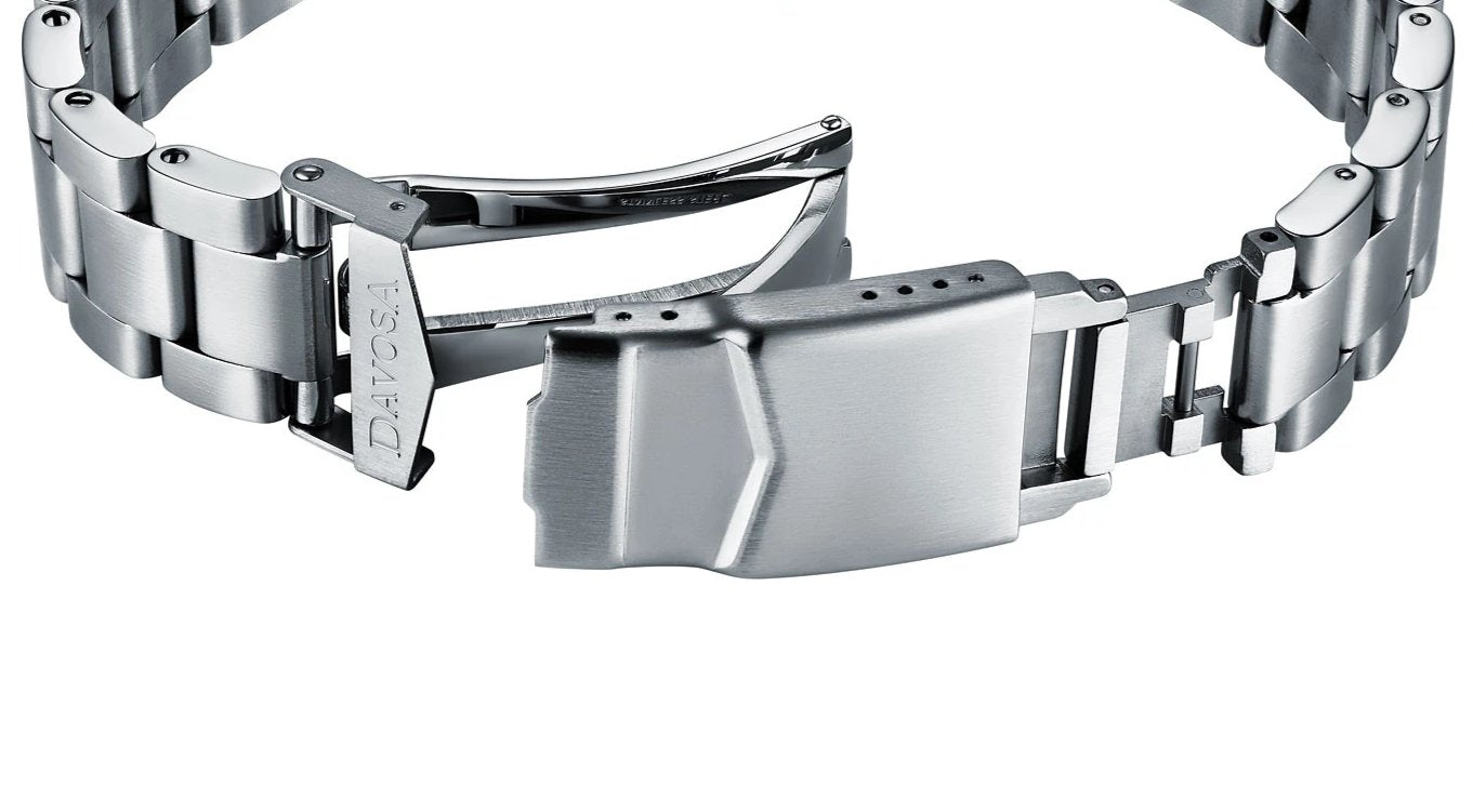 Davosa Trialink Bracelet Big Stainless Steel 22mm 169.559.01 bracelet Davosa USA Official Distributor. Prices are Final. Tax & duties included.