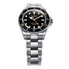 Ternos Sixties Seahorse Swiss-Made 40mm Golden touch Sapphire Crystal Unisex Wristwatch 16152591 Special US Edition 100 units only Diver Davosa USA Official Distributor. Prices are Final. Tax & duties included.