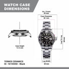 Ternos Ceramic Automatic 200m Swiss-Made Black Unisex Diver Watch 16155550 Diver Davosa USA Official Distributor. Prices are Final. Tax & duties included.