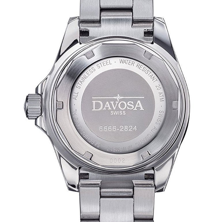 Ternos Ceramic Automatic 200m Green Diving Watch 16155570 Diver Davosa USA Official Distributor. Prices are Final. Tax & duties included.