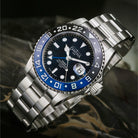 Ternos Professional Automatic 200m GMT Black Blue Diving Watch 16157145 GMT Davosa USA Official Distributor. Prices are Final. Tax & duties included.