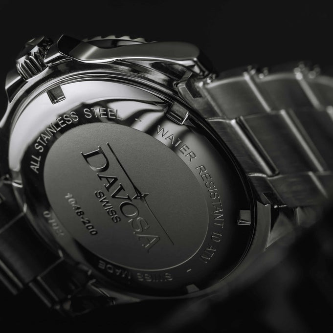 Ternos Sixties Automatic 100m Black Diving Watch 16152550 Diver Davosa USA Official Distributor. Prices are Final. Tax & duties included.