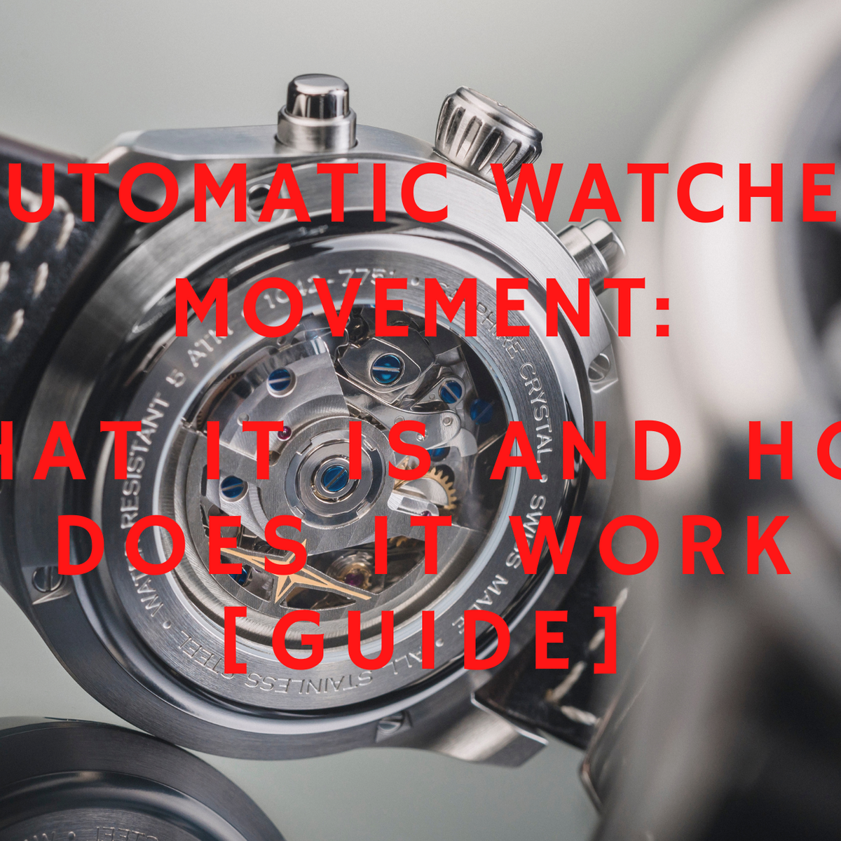 Automatic Watches Movement: What it is and How does it Work – Davosa USA