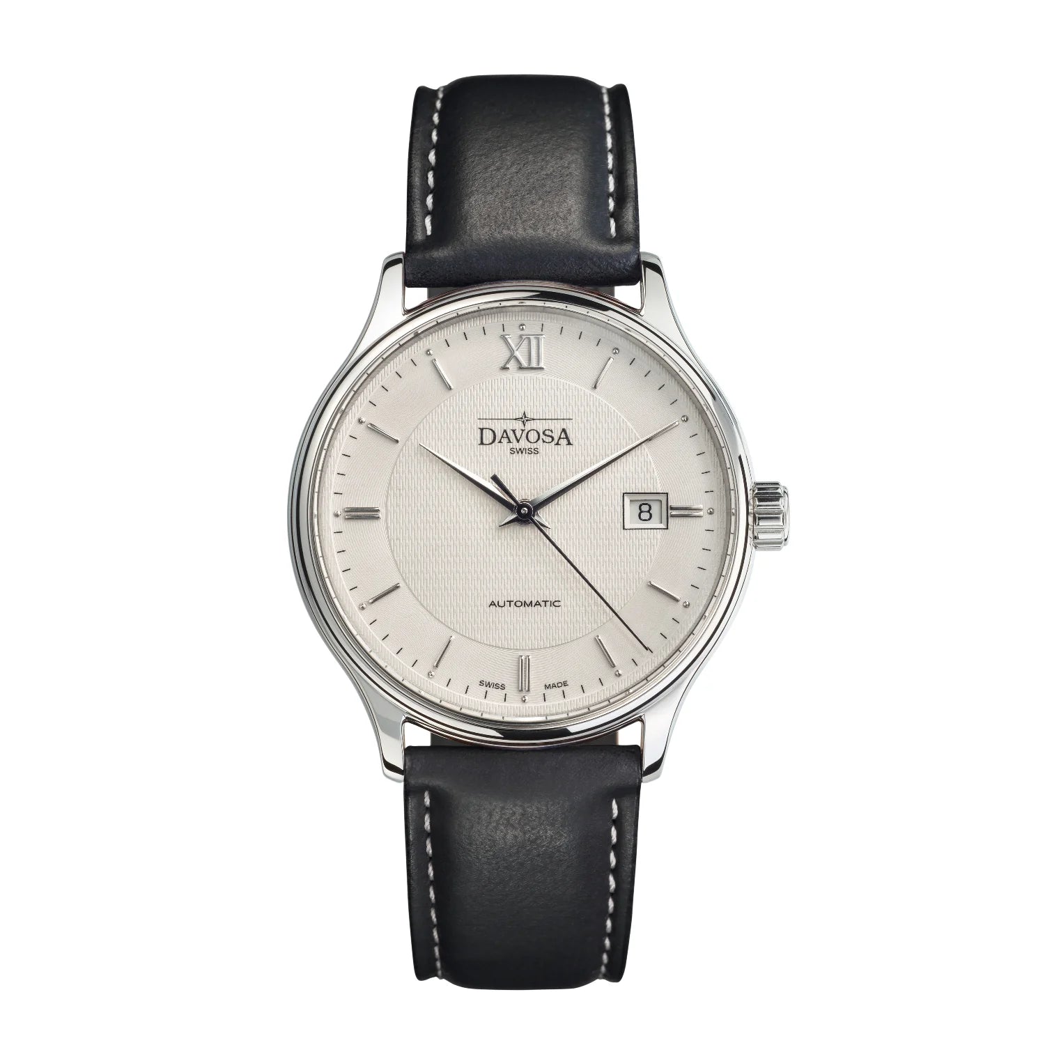 Classic Vegan Quartz Swiss-Made White Executive Watch 16145612V Classic Davosa USA Official Distributor. Prices are Final. Tax & duties included.   