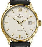 Classic Vegan Automatic Swiss-Made White Gold Executive Watch 16146412V Classic Davosa USA Official Distributor. Prices are Final. Tax & duties included. 40mm White-Gold Leather