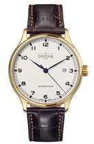 Classic Vegan Automatic Swiss-Made White Gold Executive Dress Watch 16146415V Classic Davosa USA Official Distributor. Prices are Final. Tax & duties included.   