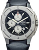 Davosa Titanium chronograph automatic swiss made watch brown leather band 16150355