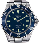 Ternos Sixties Automatic 100m Blue Diving Watch 16152540 Diver Davosa USA Official Distributor. Prices are Final. Tax & duties included. 40mm Blue Mineral