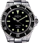 Ternos Sixties Automatic 100m Black Diving Watch 16152550 Diver Davosa USA Official Distributor. Prices are Final. Tax & duties included. 40mm Black Mineral