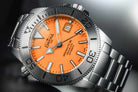 Halloween Bundle Argonautic Coral 43mm Limited Edition Automatic 16152760 + Nylon Strap Diver Davosa USA Official Distributor. Prices are Final. Tax & duties included.   