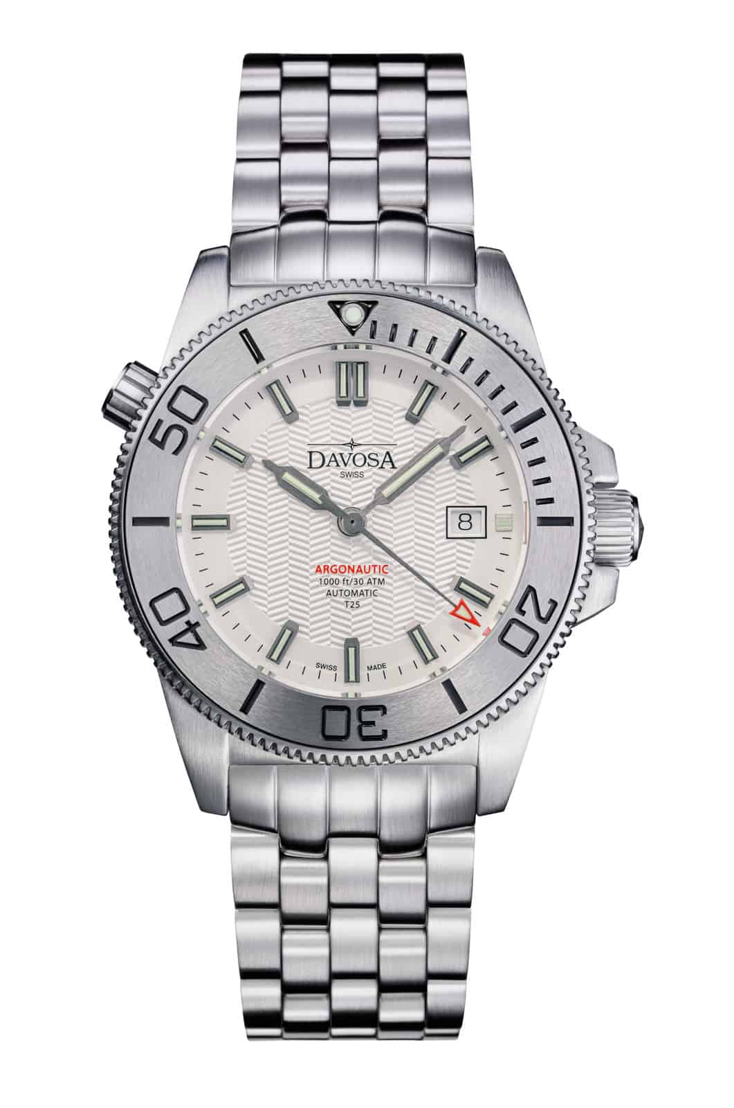 Argonautic Lumis BS Automatic 300m White Men's Diver Watch 16152901 Diver Davosa USA Official Distributor. Prices are Final. Tax & duties included.   