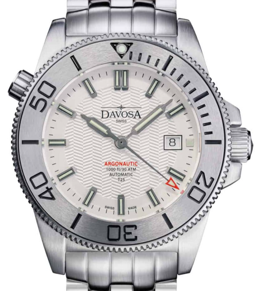 Argonautic Lumis BS Automatic 300m White Men's Diver Watch 16152901 Diver Davosa USA Official Distributor. Prices are Final. Tax & duties included. 43mm White PentaLink