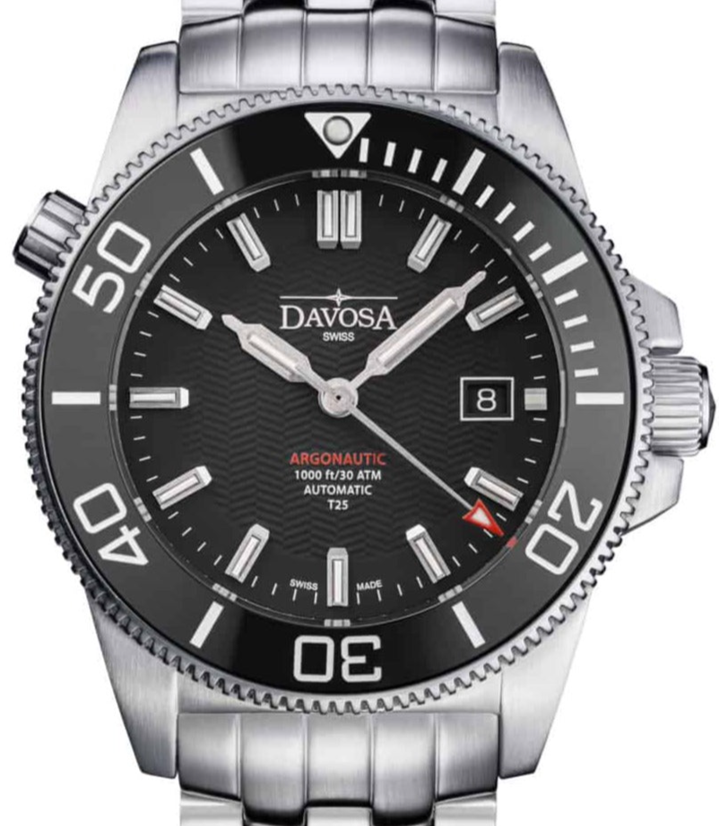 Argonautic Lumis T25 Automatic 300m Black Men's Diver Watch 16152902 Diver Davosa USA Official Distributor. Prices are Final. Tax & duties included. 43mm Black PentaLink