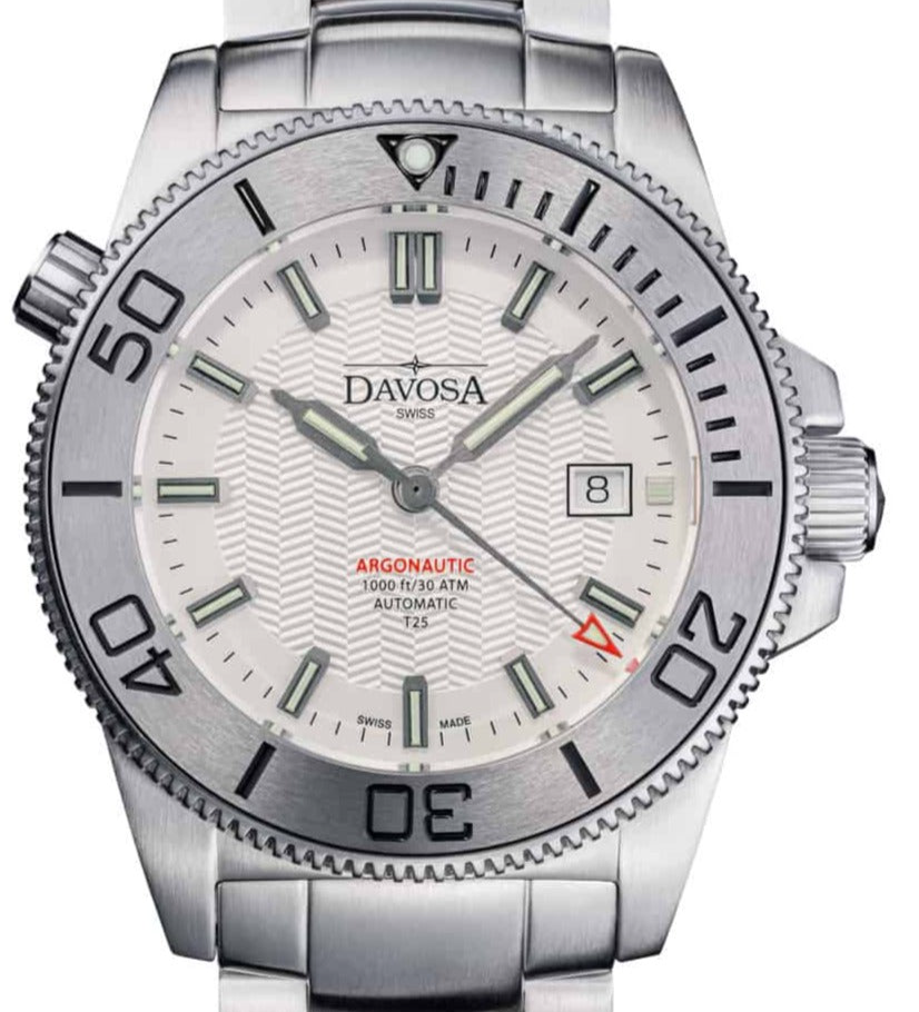 Argonautic Lumis BS Automatic 300m White Men's Diver Watch 16152910 Diver Davosa USA Official Distributor. Prices are Final. Tax & duties included.   