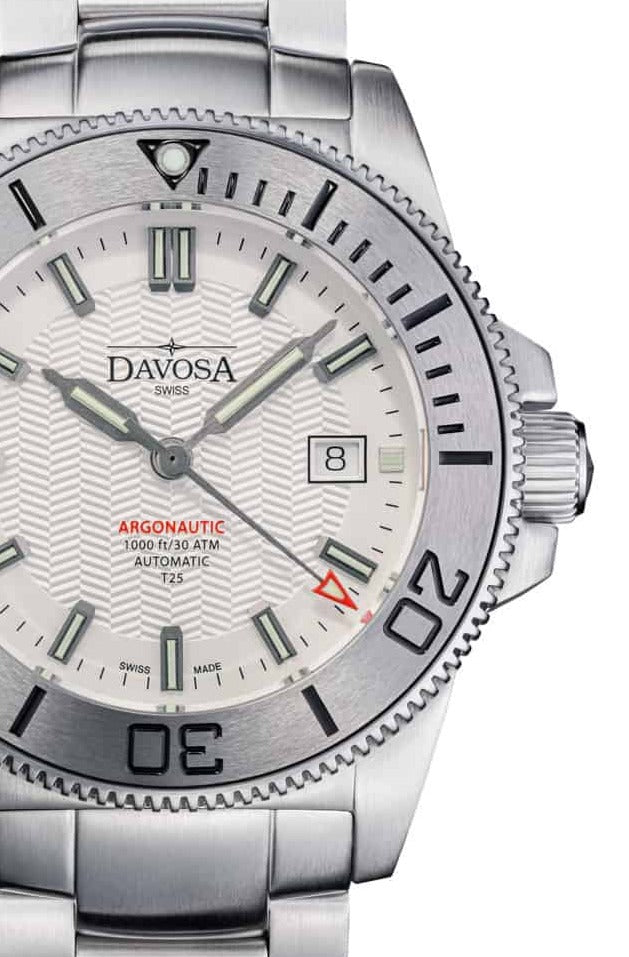 Argonautic Lumis BS Automatic 300m White Men's Diver Watch 16152910 Diver Davosa USA Official Distributor. Prices are Final. Tax & duties included. 43mm White TriaLink