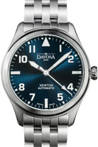 Newton Pilot Automatic 40mm Blue Pilot Watch Pilot DAVOSA Swiss