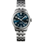 Newton Pilot Automatic 40mm Blue Pilot Watch Pilot DAVOSA Swiss PentaLink bracelet