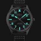 Newton Automatic 40mm Black Black Pilot Watch 16153055 Pilot Davosa USA Official Distributor. Prices are Final. Tax & duties included.   